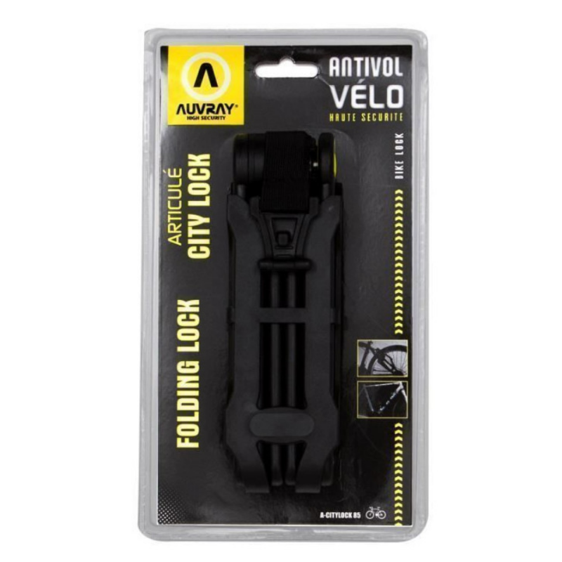 Antivol-vélo-auvray-city-lock-85cm-avec-support