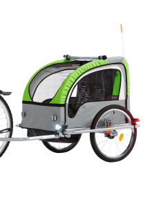 FISCHER REMORQUE DE VÉLO CONFORT POUR ENFANT