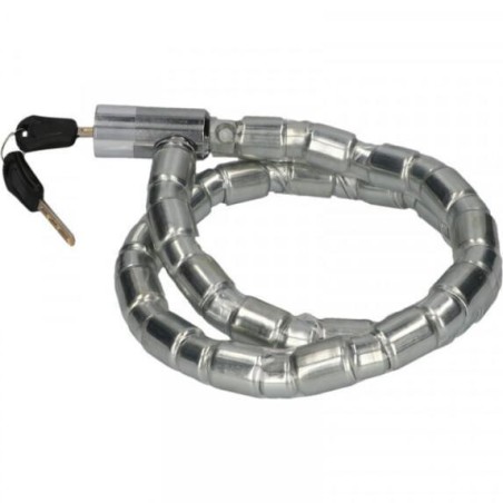 FISCHER ANTIVOL À MAILLONS MÉTAL FERMETURE À CLÉ 100CM 23MM
