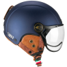 CASQUE EBI VINTAGE BLEU SATIN