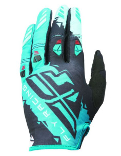 Gants FLY RACING Kinetic - noir/Teal