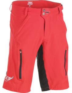 Short pour VTT Homme Fly Racing Warpath Rouge
