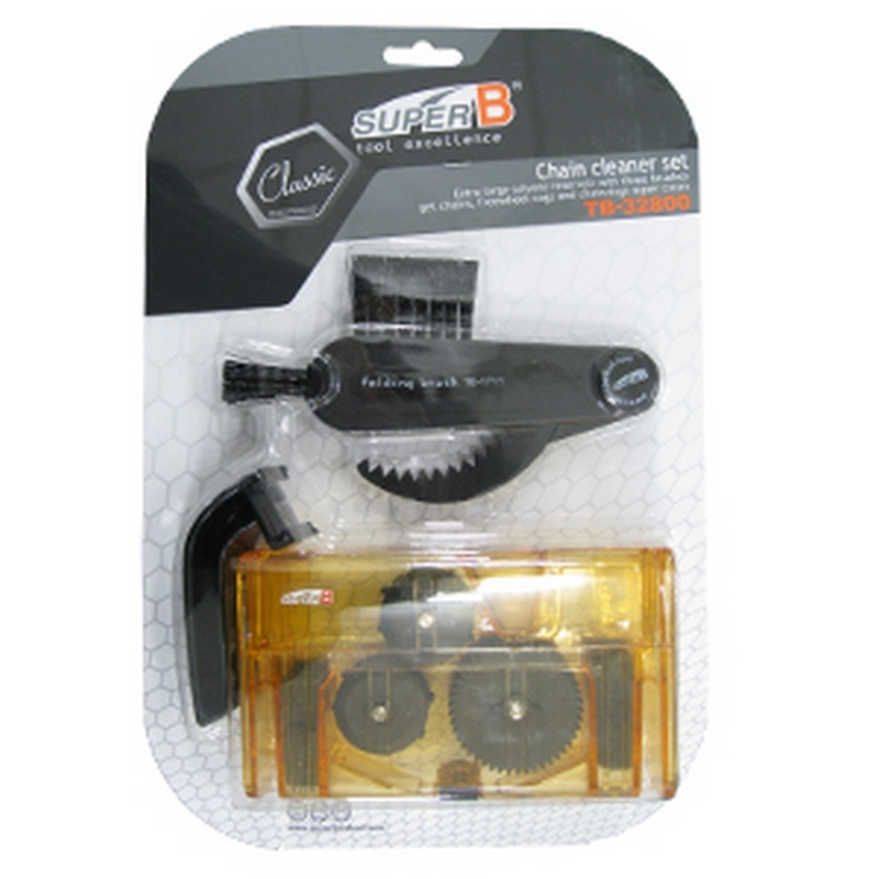 SUPER B Kit de nettoyage de transmission pour vélo SUPER B