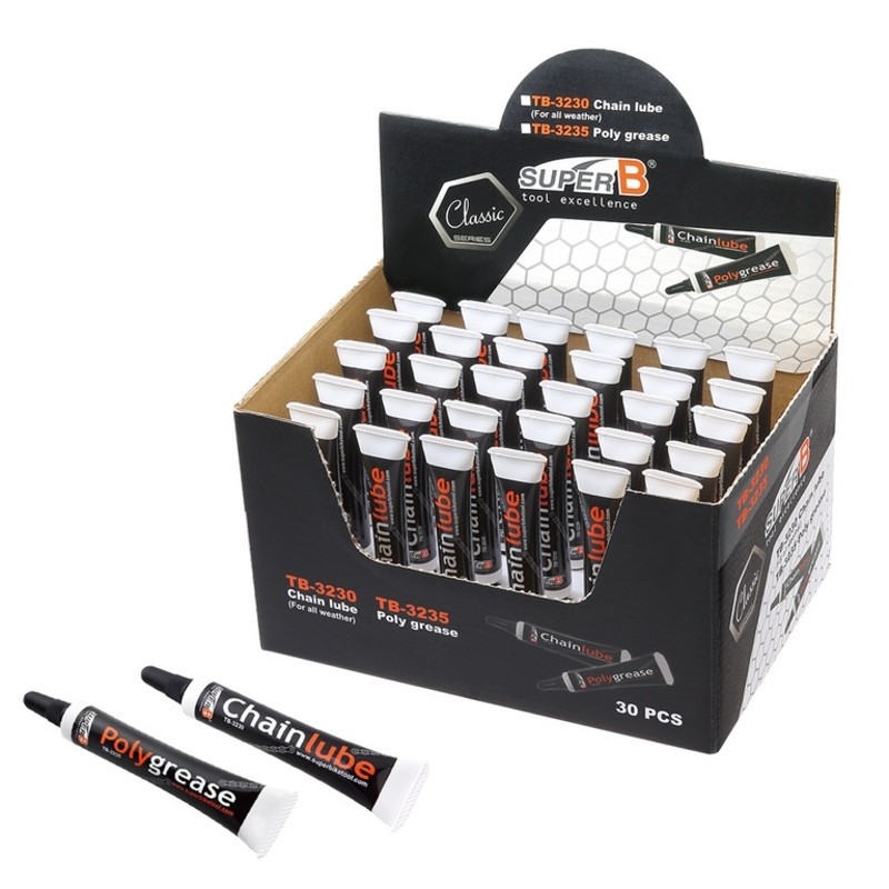 Graisse polyurée super B pour roulements de vélo 5ml