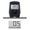 Pompe à pied Pour Vélo digital GIYO automatique intelligente Clever Valve 180psi 12bar