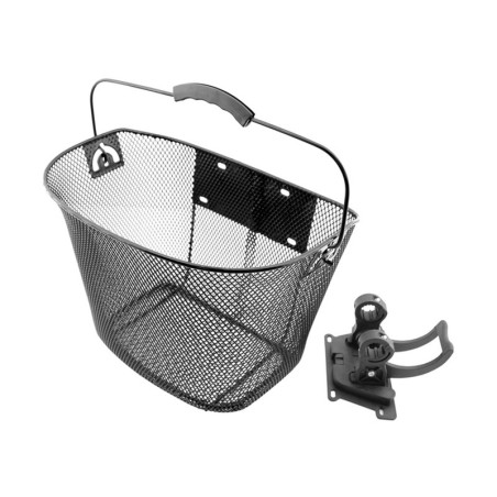 Panier Vélo V-Bike avec poignée pour guidon de Ø22,2 - 31,8mm