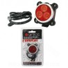 ÉCLAIRAGE ARRIERE 3 LED RECHARGEABLE USB - DISCO - OKTOS