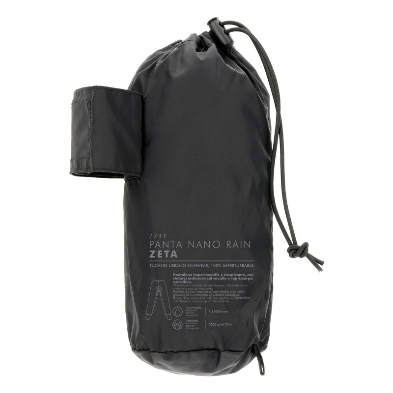 PANTALON DE PLUIE PANTA NANO RAIN ZETA - TUCANO URBANO