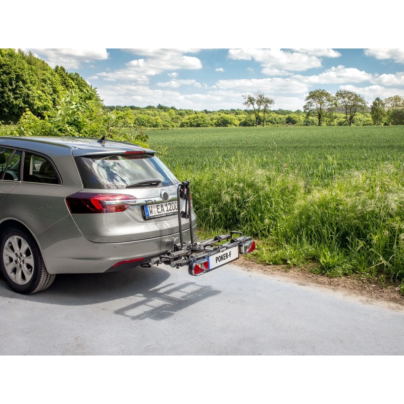 PORTE-VÉLOS 2 VÉLOS POKER-F PLIABLE