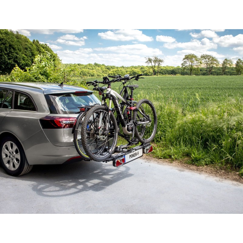 PORTE-VÉLOS 2 VÉLOS POKER-F PLIABLE